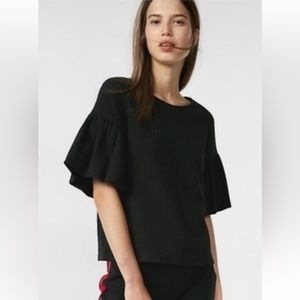 Express Tops:Express Top Pink Half Bell Sleeve Color: Dusty Rose Size: L